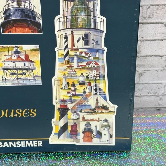 Great American Puzzle Factory 9800 Lighthouses USA Jigsaw Over 600+ PC SEALED - Picture 4 of 16
